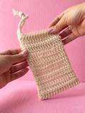 Bolsita de Sisal para Jabón Artesanal.