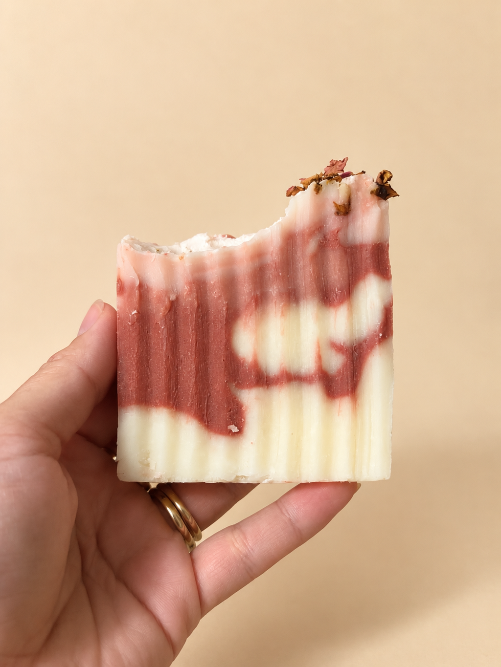 Artisanal White Clay and Rose Soap – Deep Cleansing and Radiant Skin